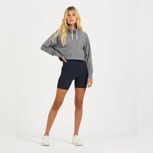 Vuori Halo Crop Funnel Neck Sweatshirt Sz Small